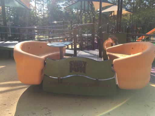 The playground at Laurel Hills Park, 3808 Edwards Mill Rd., Raleigh, opens Nov. 5.