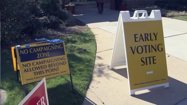 Look up early voting sites near you