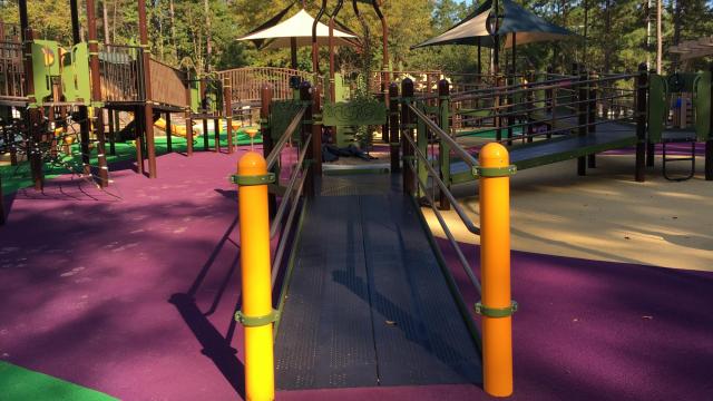 Sassafras playground remains closed because of surface issues, but Raleigh has fix