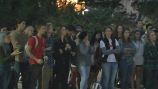 NC State students gather in 'post-election solidarity'