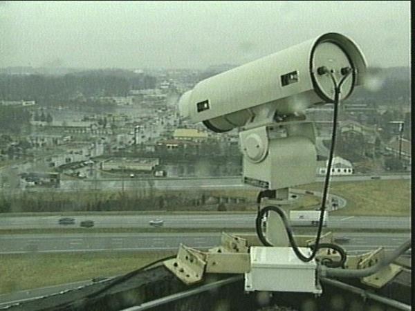 A camera watching motorists in Winston Salem