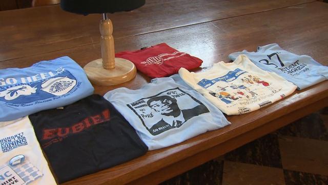 T-shirts tell history of UNC