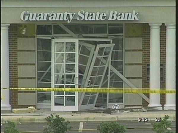 Guaranty State Bank was closed when the blast occurred