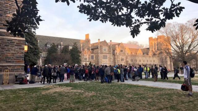 Duke protester: Trump's travel ban is 'a problem for humanity'