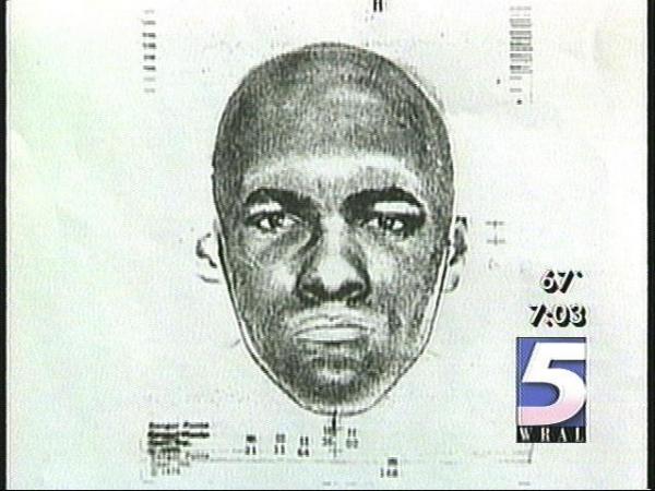 A composite drawing of the suspect in the case.