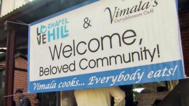 Refugees Welcome at free Chapel Hill lunch