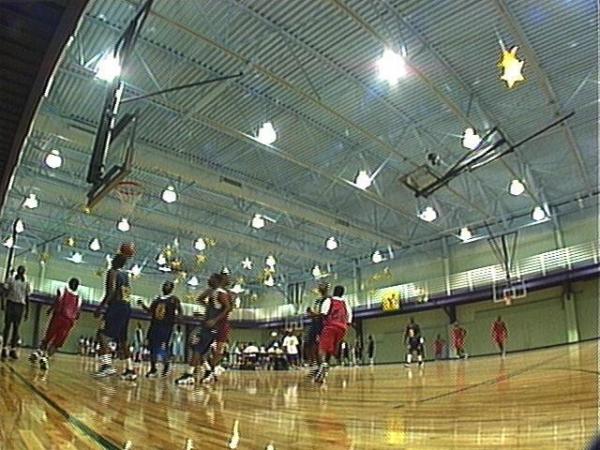 The Durham YMCA hosts the Midnight Hoops league.