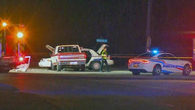 Fayetteville police cruiser involved in wreck