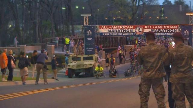 All American Marathon gives runners a tour of Fort Bragg