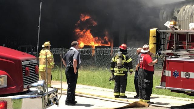 Henderson plant destroyed second time by fire