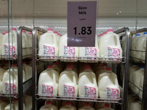 Lidl skim milk