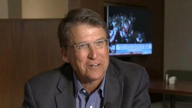 McCrory reflects on future, tenure as governor