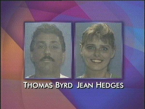 Thomas Byrd shot and killed his ex-girlfriend Jean Hedges, then shot and killed himself.