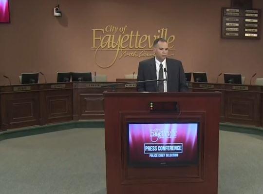Fayetteville announces new police chief