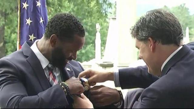 NCCU grad honored for actions during Va. park shooting  