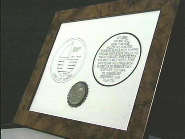 Alvin Hickman is creating a series of coins to commemorate the history of slavery.