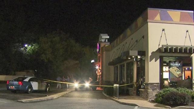 Police searching for suspect after shooting at Taco Bell on Western Boulevard