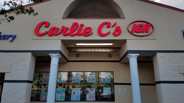 Carlie C's store front