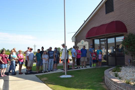People lined up Saturday outside Johnston County Animal Services to adopt a pet as part of the Clear the Shelters initiative 