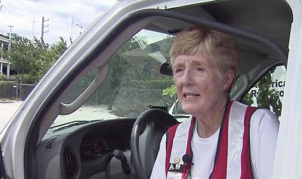 For the first time in nearly a week, Houstonians saw the sun and the extent of the damage became clear as a group of American Red Cross volunteers from North Carolina arrived to assist flood victims.

