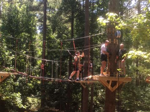 Local outdoor family-fun destinations are opening up for the season. Three Bears Acres is open now. Hill Ridge Farms opens April 7. Go Ape in Raleigh, with two ropes courses, will be open starting March 30. Treerunner Adventure Park, also in Raleigh, is open now.