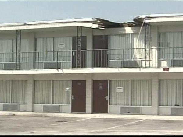 Motel Condemned After Powerful Goldsboro Storm