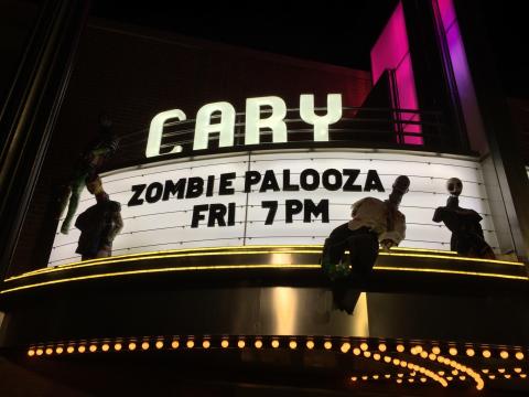 Cary's Zombiepalooza was a thriller, not too chiller night