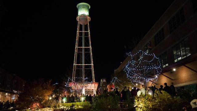 Weekend best bets: American Tobacco Tower Lighting, holiday shops