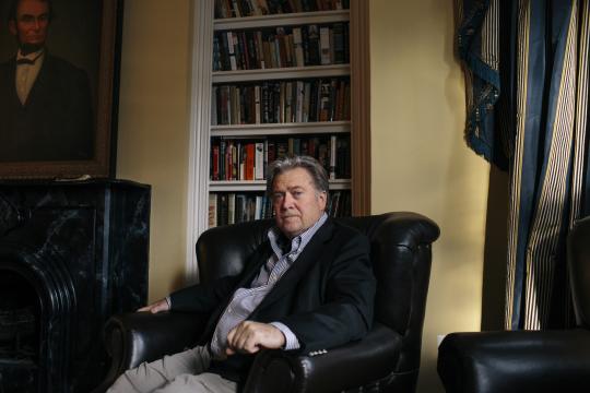 Under Pressure, Bannon Steps Down From His Post With Breitbart