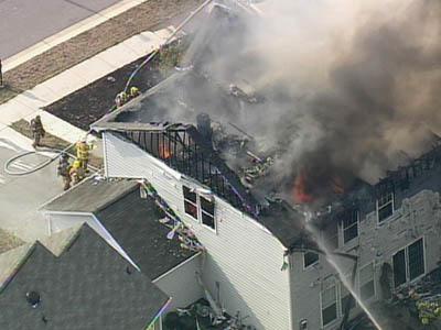 Sky 5 Coverage of Rolesville House Fires