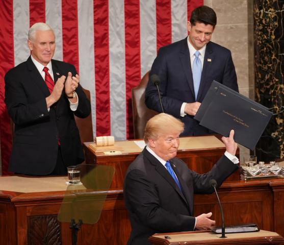 Trump’s State of the Union Ratings Don’t Match Obama’s (but Beat the Grammys)
