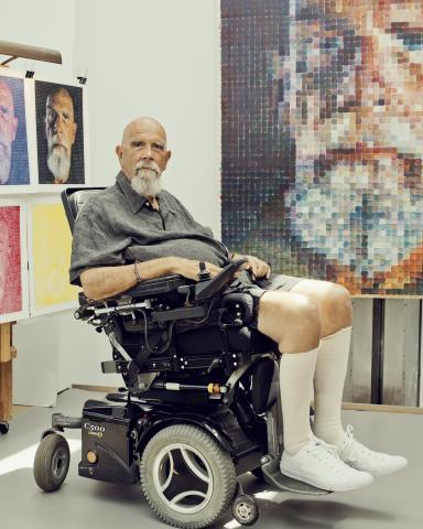 Museums and a Performance Artist Grapple With Chuck Close’s Work