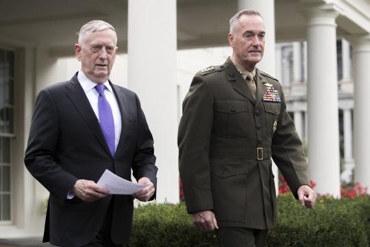 White House Wants Pentagon to Offer More Options on North Korea