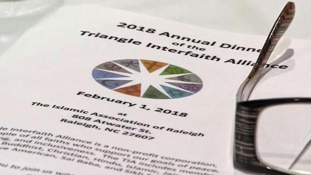 People come together for annual Triangle Interfaith Dinner