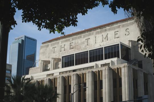 Tronc Sells Los Angeles Times to Local Billionaire for $500 Million