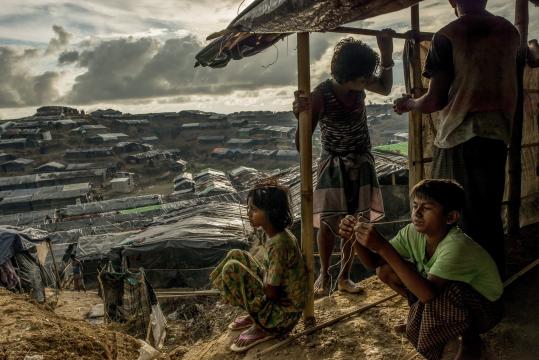 Floods and Disease Threaten Rohingya Refugees as Monsoon Looms