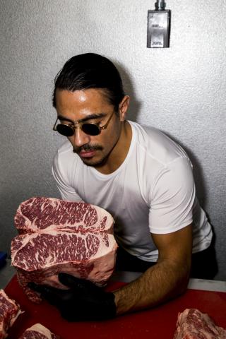 It’s Work and a Pinch of Play for Restaurateur Salt Bae 