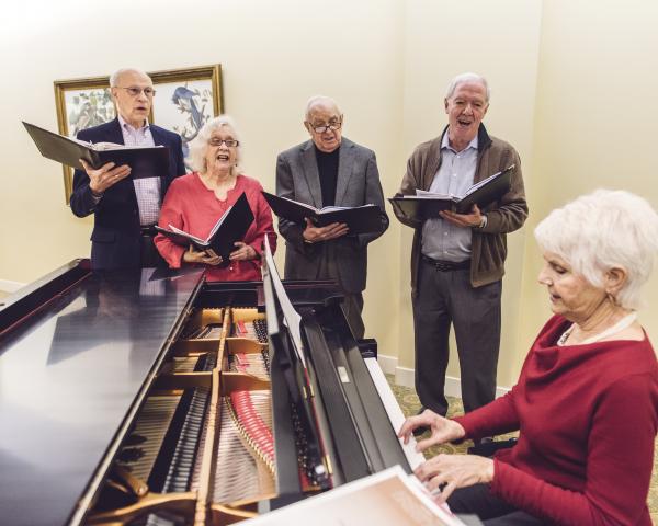 Singing Their Way Through Retirement