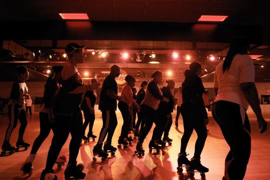 A Rolling Party Brings the Funk (and Health Benefits)