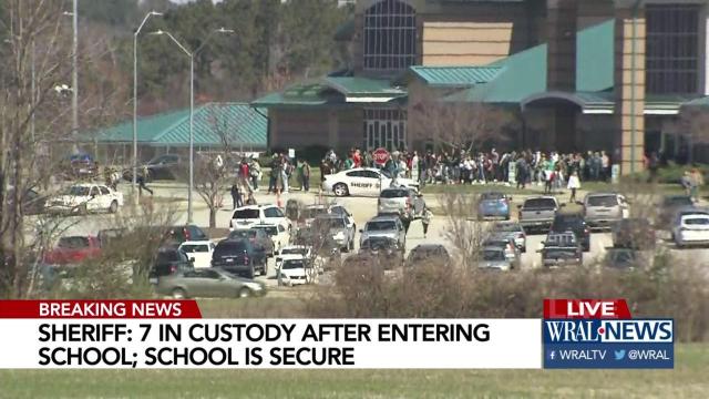 Breaking News: Group enters West Johnston High School, prompts lockdown