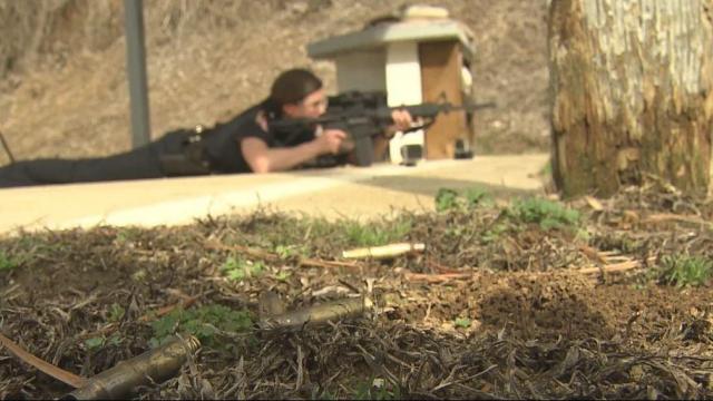 DPD's first female sharpshooter tells women to step outside their comfort zones