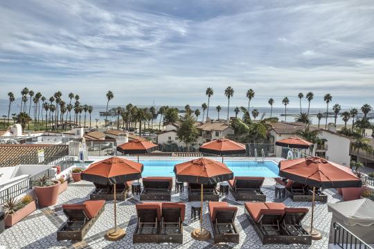 RESTRICTED -- A Santa Barbara Hotel With Ocean Views and Artful Cuisine