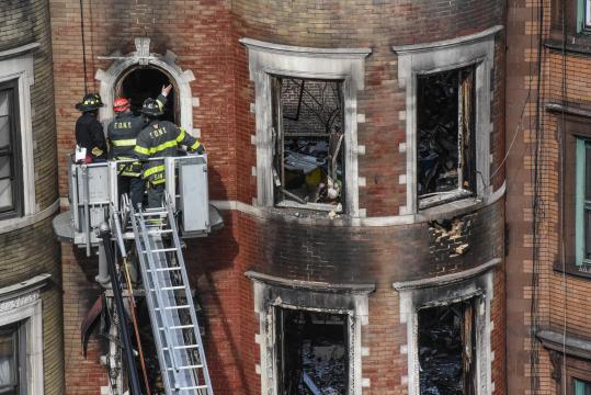 Blaze Erupts Beneath a Movie Set in Harlem, and a Firefighter Dies Rushing In