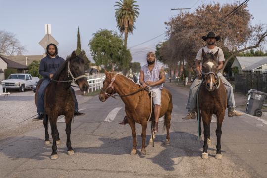 Black Cowboys Get Back on the Trail, in Compton