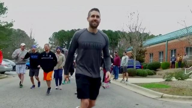 From rock bottom, Raleigh man starts run club to face addiction