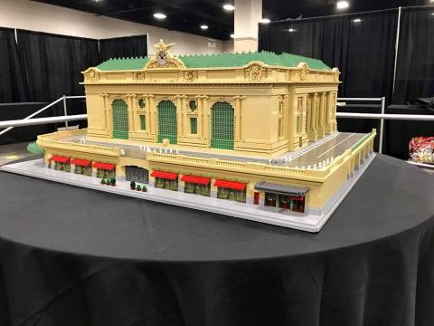 It's on view at BrickUniverse 2018.