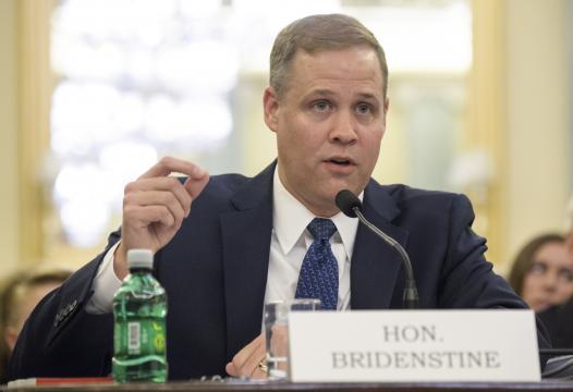 NASA Nominee Is Confirmed by Senate on Party-Line Vote