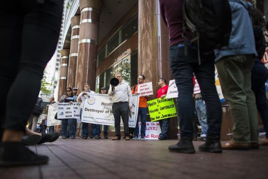 Denver Post Journalists Go to New York to Protest Their Owner