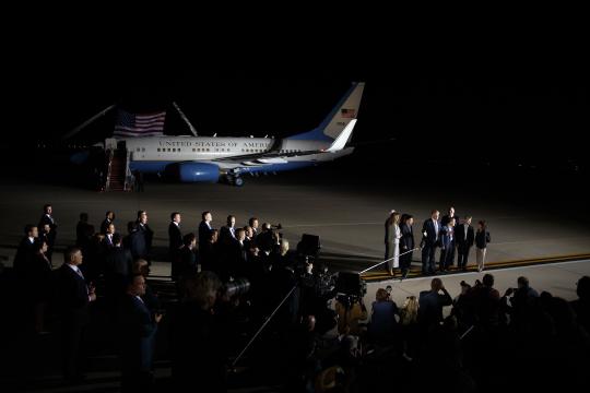 Trump Greets 3 Americans Freed From North Korea