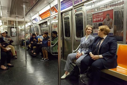 In the Battle Between Cuomo and Nixon, the Subway Becomes a Central Issue